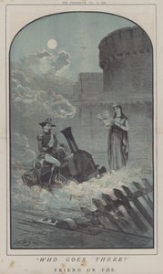 Qui va là ? ou, Ami ou ennemi (lithographie en couleur) - Matthew