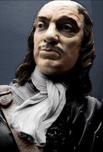 Buste de Lord Protecteur Oliver Cromwell, 1860