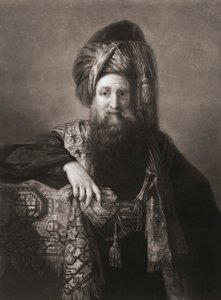 Edward Wortley Montagu. Portrait. (impression)