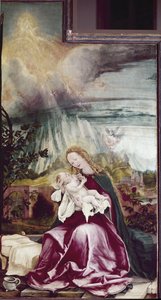 Allégorie de la Nativité. Retable d