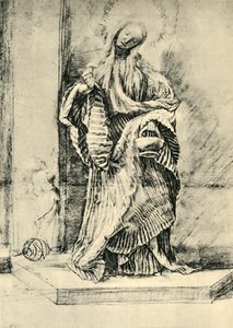 Sainte Dorothée avec un panier de fleurs - Matthias Gruenewald