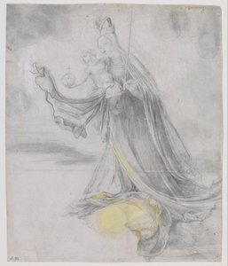 Vierge et Enfant dans les Nuages
