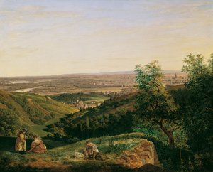 Vue de Vienne depuis Krapfenwaldl