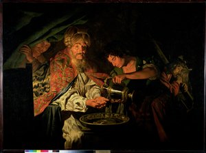 Pilate se lavant les mains - Matthias Stomer