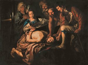 La décapitation de Saint Jean-Baptiste - Matthias Stomer