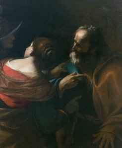 Le reniement de Saint Pierre - Mattia (1613 99) Preti