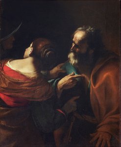 Le reniement de Saint Pierre, vers 1637-1640 - Mattia Preti