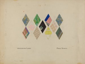 Motifs de courtepointe imprimés - Maud Schmid