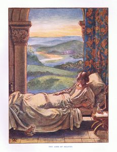 Les airs du paradis, illustration de Contes de fées de Lady Ann, 1914