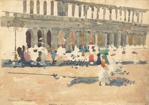 Caffè Florian à Venise, 1898-1899
