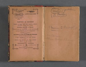 Carnet de croquis italien, 1898-1899