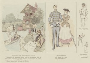 Illustration pour La Vie De Londres par Mars - Maurice Charles Mathieu Bonvoisin