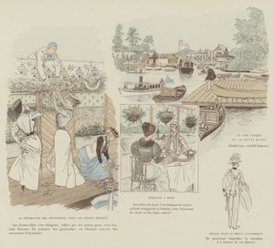 Illustration pour La Vie De Londres par Mars - Maurice Charles Mathieu Bonvoisin