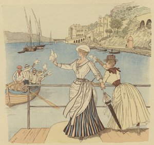Monte Carlo, adieu aux pêcheurs - Maurice Charles Mathieu Bonvoisin