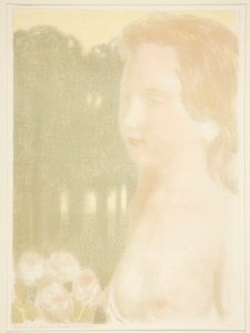 Elle était plus belle que les rêves, de Amour : Douze lithographies en couleur