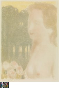 Elle vient plus belle que les rêves, from the series Amour - Maurice Denis