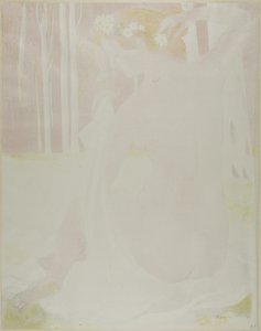 Nymphe couronnée de marguerites - Maurice Denis