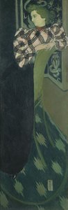 Portrait de Madame Ranson en vert, 1893 - Maurice Denis
