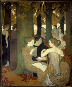 Les Muses ou dans le parc