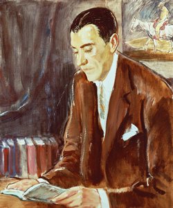 Portrait de Ramon Perez de Ayala (1881-1962), écrivain espagnol