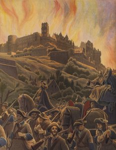 Incendie du château de Heidelberg