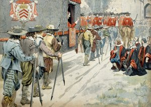 Histoire de France : En 1642, le Cardinal Richelieu - Maurice Leloir