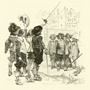 Illustration pour Les Trois Mousquetaires