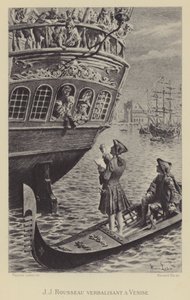 Jean-Jacques Rousseau à Venise