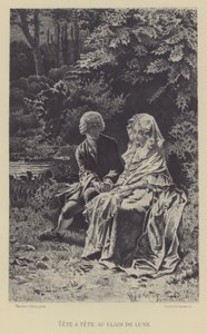 Tête-à-tête au clair de lune