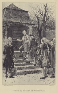 Visite au donjon de Mont-Louis