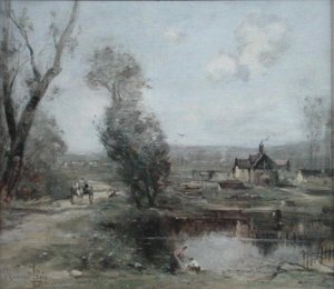 Un chemin près d