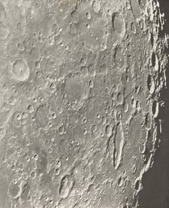 Photographie lunaire Blancanus - Tycho - Schiller, 1899