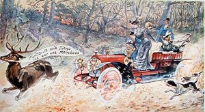 Mince! Je suis fichu, ils ont une Mercedes - Maurice Louis Henri Neumont
