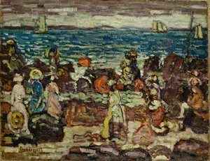 Ein dunkler Tag - Maurice Prendergast
