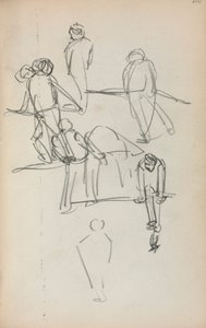 Carnet de croquis italien : Figures (page 200)