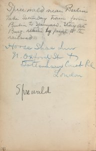 Carnet de croquis italien : Notes (page 260)