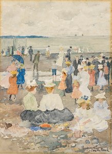 Sur la plage - Maurice Prendergast