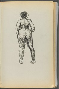 Sketchbook- The Granite Shore Hotel, Rockport, page 031 : Nu féminin vu de dos