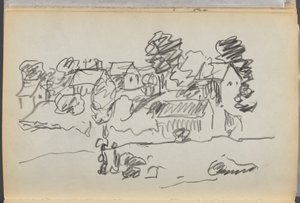 Sketchbook- The Granite Shore Hotel, Rockport, page 168 : Maisons