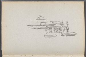 Sketchbook, The Dells, N° 127, page 060 : Quai - Maurice Prendergast