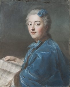 Portrait de Marie Sophie de Courcillon, Duchesse de Picquigny, Princesse de Rohan