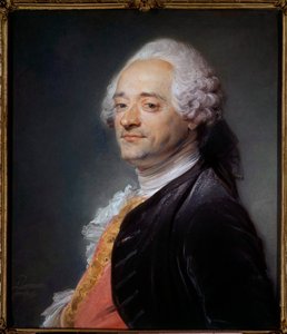 Portrait du peintre Maurice Quentin Delatour