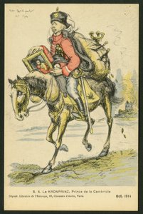 Carte postale, satirique en couleurs - Maurice Radiguet