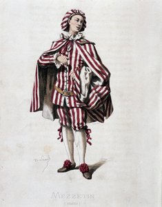 Portrait de Mezzetin (Scapin)
