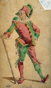 Pulcinella, personnage de la Commedia dell