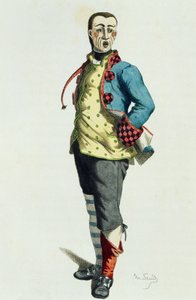 Stenterello en 1858 - Maurice Sand