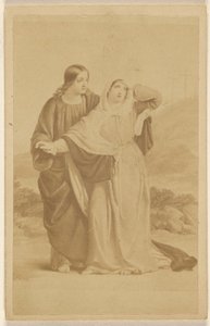 Saint Jean conduisant la Sainte Vierge à sa maison. [copie d