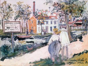 Usine de Villetaneuse - Maurice Utrillo