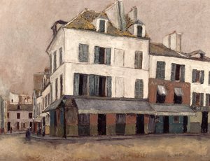 Place du Tertre a Montmartre - Maurice Utrillo