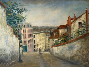 Rue du Mont-Cenis - Maurice Utrillo